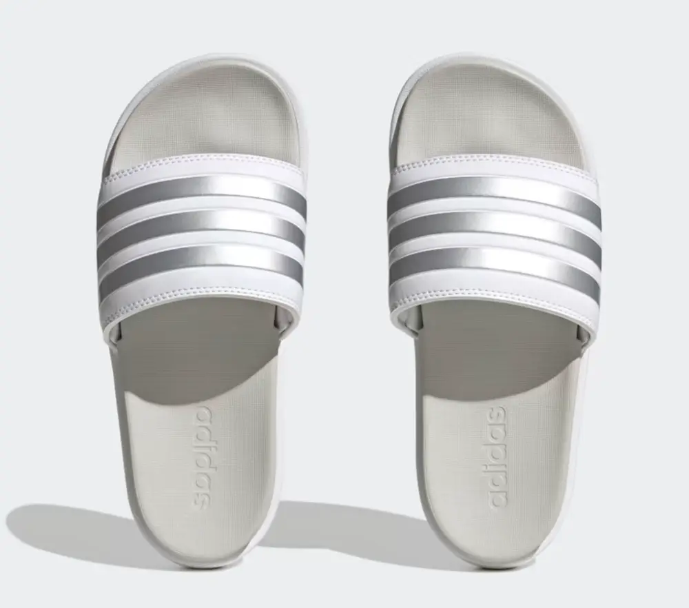 Dép Adidas Platform Adilette 'Zero Metalic' IE9703 - Ảnh 3