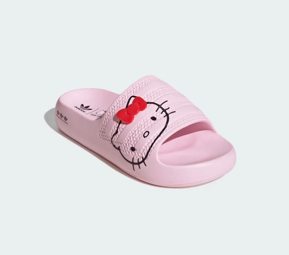 Alternative view of Dép Adidas Adilette Ayoon Hello Kitty 'Clear Pink' IH2680