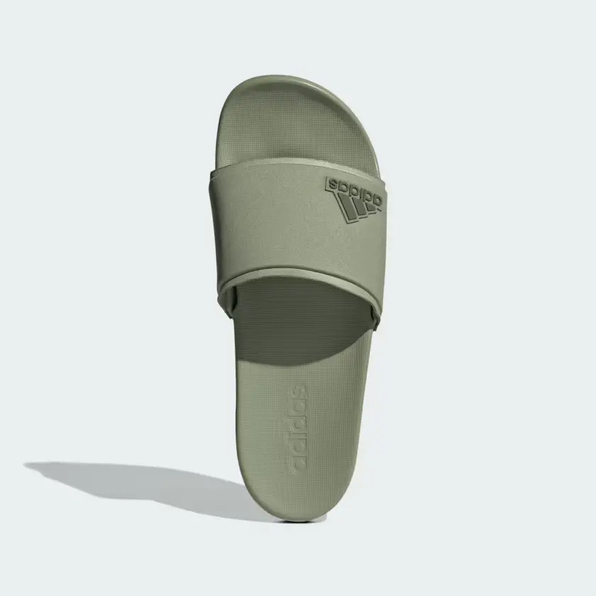 Alternative view of Dép Adidas Adilette Comfort Slides 'Green' ID1276