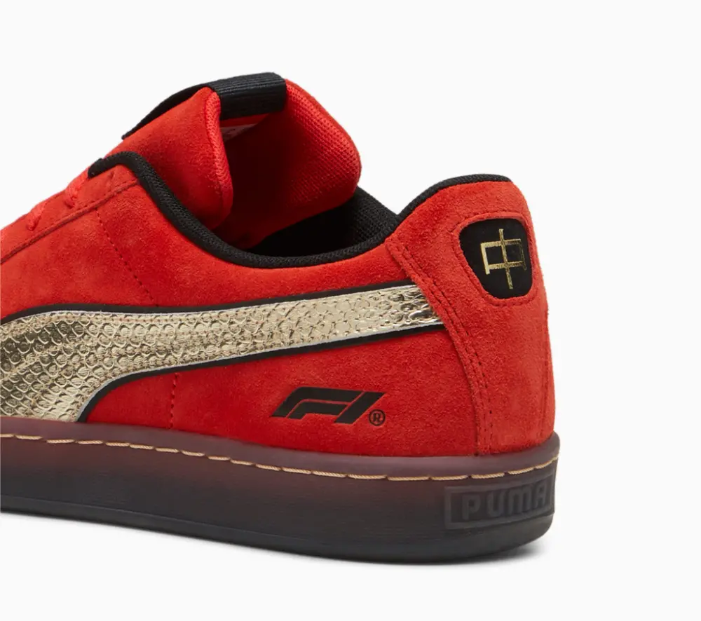 Giày Puma Suede x Formula 1 GP ‘Pop Red’ 308447-01 - Ảnh 3