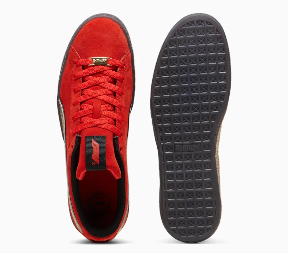 Giày Puma Suede x Formula 1 GP ‘Pop Red’ 308447-01 - Ảnh 4