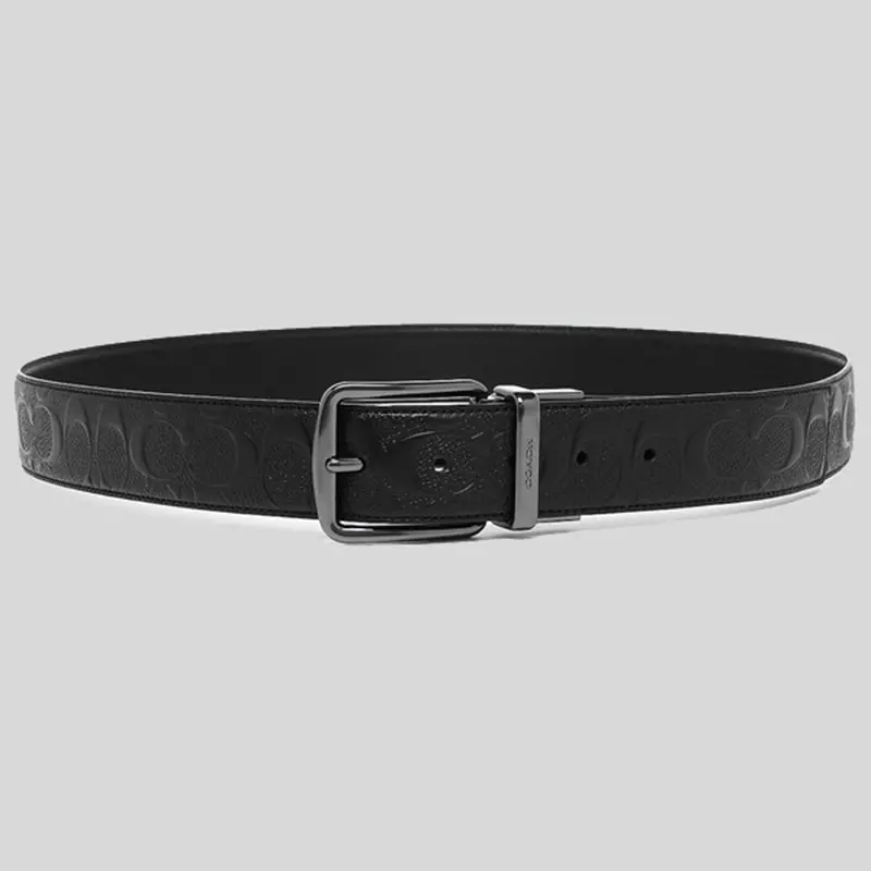 Thắt Lưng Coach Wide Harness Cut-To-Size ‘Black’ F55157-BLK - Ảnh 4