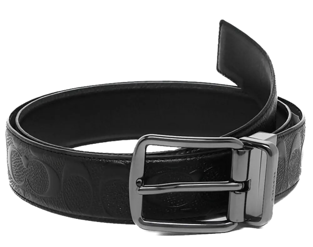 Thắt Lưng Coach Wide Harness Cut-To-Size ‘Black’ F55157-BLK