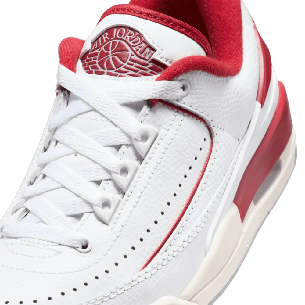 Alternative view of Giày Nike Air Jordan 2/3 GS ‘White Varsity Red’ FD0384-161