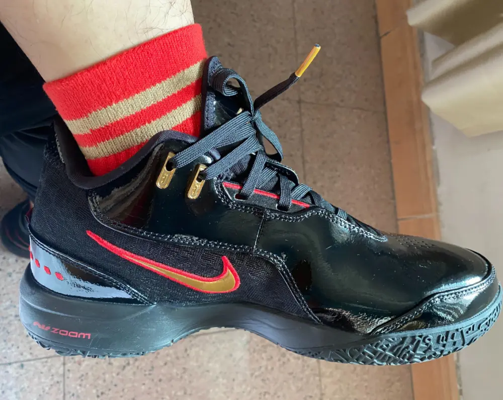 Alternative view of Giày Nike LeBron NXXT Gen AMPD ‘Black’ FJ1567-001