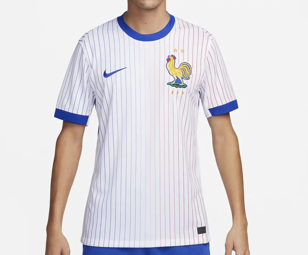 Áo Nike France 2024 Away Jersey ‘White’ FJ4273-100 - Ảnh 3