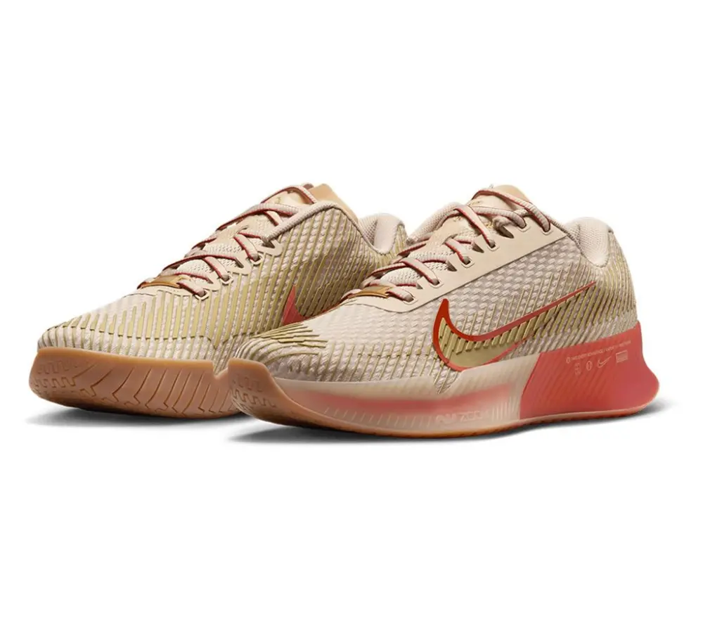 Giày Nike Court Air Zoom Vapor 11 Premium ‘Medium Brown’ FQ3165-103 - Ảnh 4