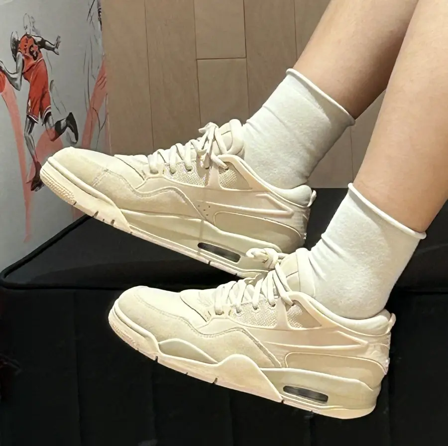 Giày Nike Air Jordan 4 RM ‘Light Brown’ FQ7940-200 - Ảnh 5
