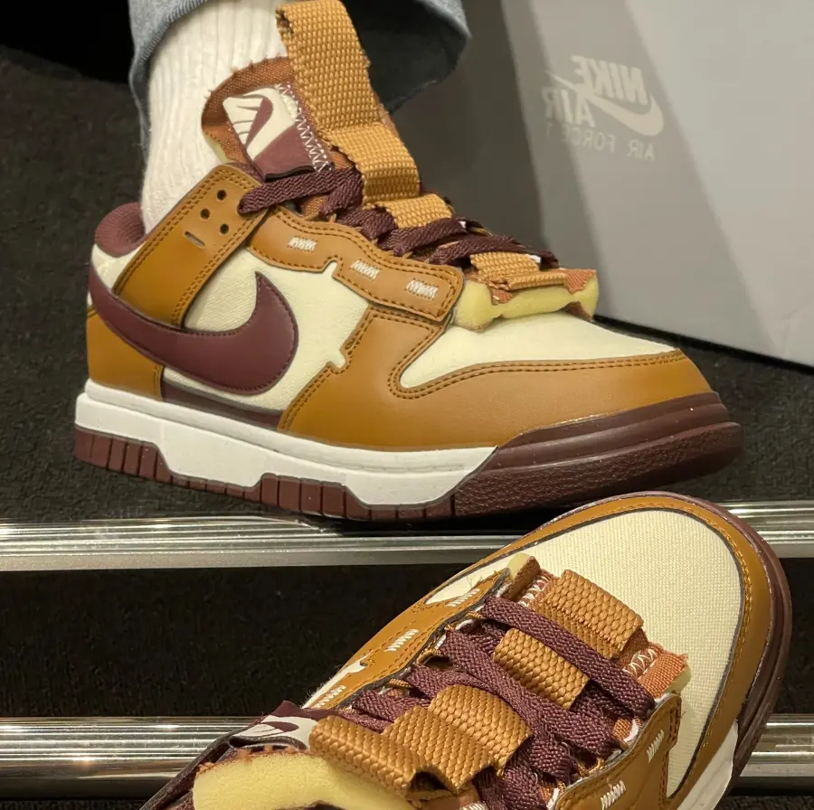 Giày Nike Dunk Low Jumbo ‘Light British’ FQ8248-200 - Ảnh 3