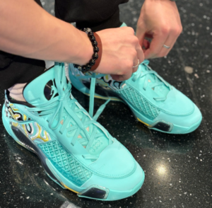 Alternative view of Giày Nike Air Jordan 38 Low x Guo Ailun ‘Turquoise’ FZ3223-300