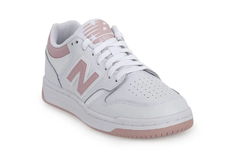 Giày New Balance 480 ‘White Pink’ GSB480OP - Ảnh 3