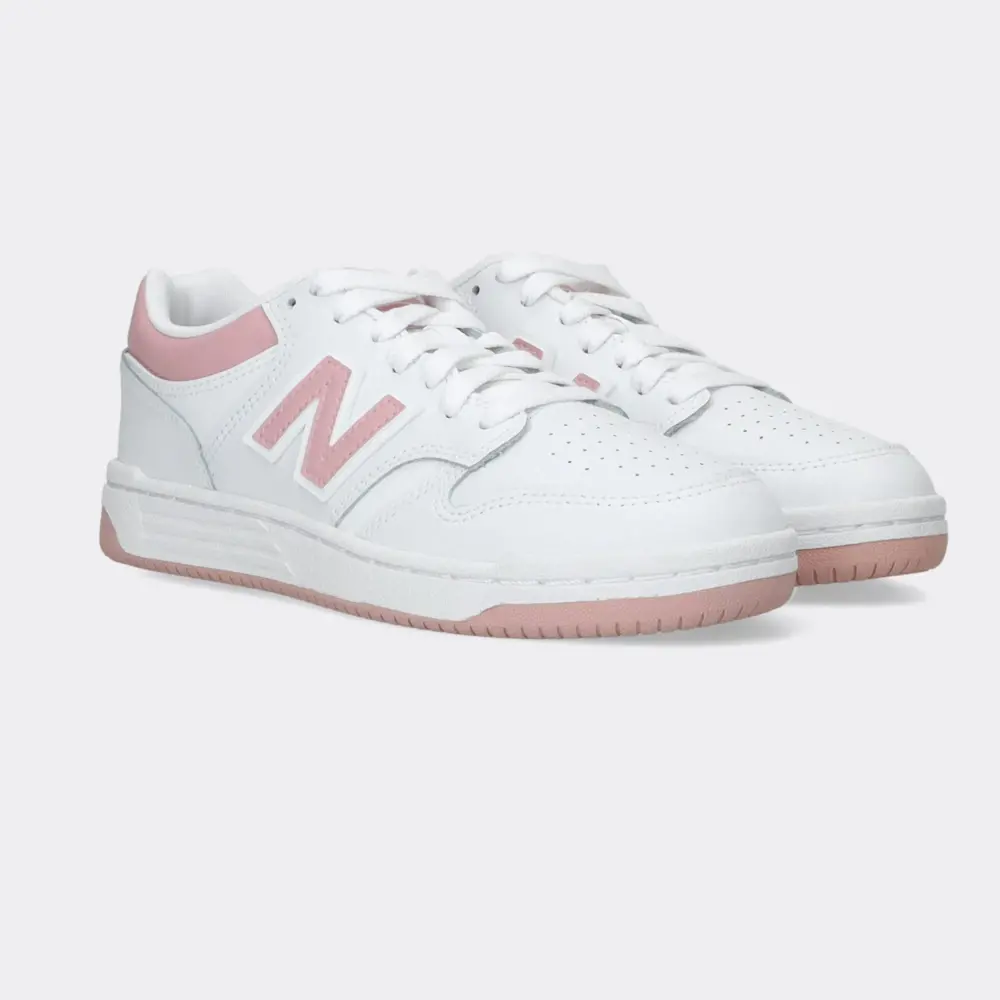 Giày New Balance 480 ‘White Pink’ GSB480OP - Ảnh 4