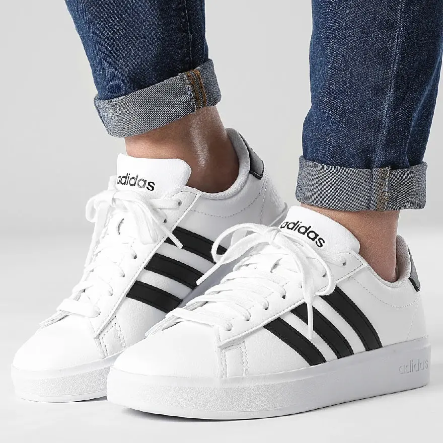 Alternative view of Giày Adidas Grand Court 'White Black' GW9214