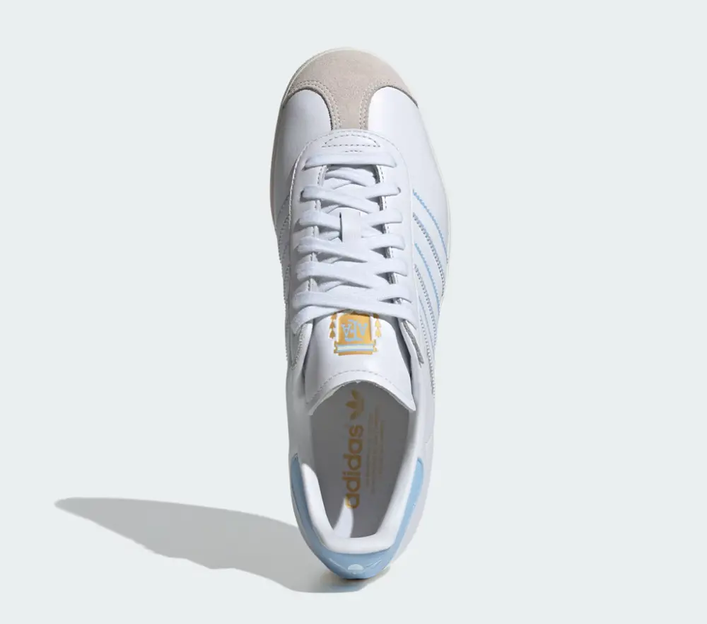Alternative view of Giày adidas Gazelle Argentina 'Cloud White' ID3718