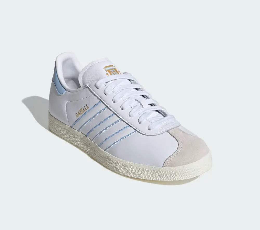 Giày adidas Gazelle Argentina 'Cloud White' ID3718 - Ảnh 4