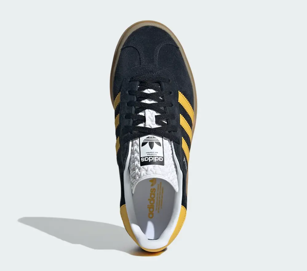 Alternative view of Giày adidas Gazelle Bold 'Core Black' IE0422