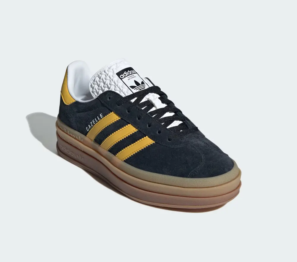 Giày adidas Gazelle Bold 'Core Black' IE0422 - Ảnh 4