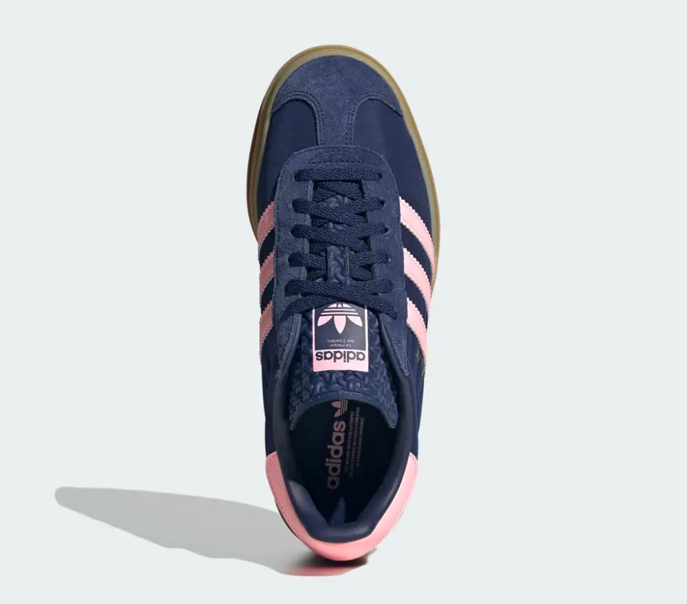 Giày adidas Originals Gazelle Bold 'Dark Blue' IG4390 - Ảnh 3