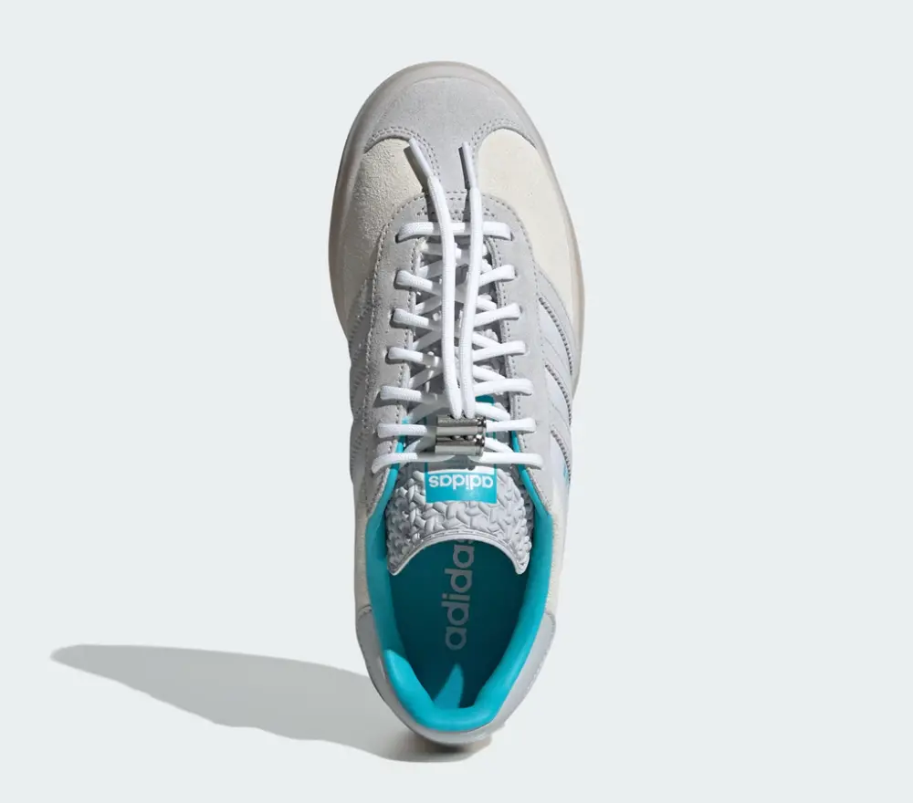 Alternative view of Giày adidas Originals Gazelle Bold 'Light Solid Grey' IH9992