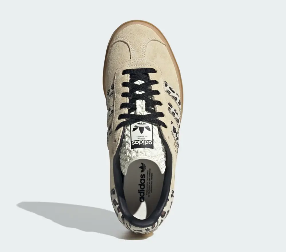 Alternative view of Giày adidas Gazelle Bold 'Cream White' JI1370
