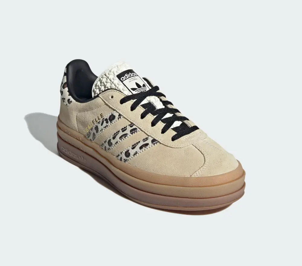 Giày adidas Gazelle Bold 'Cream White' JI1370 - Ảnh 3