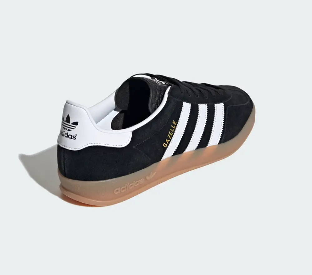 Giày adidas Originals Gazelle Indoor 'Core Black' JI2060 - Ảnh 4