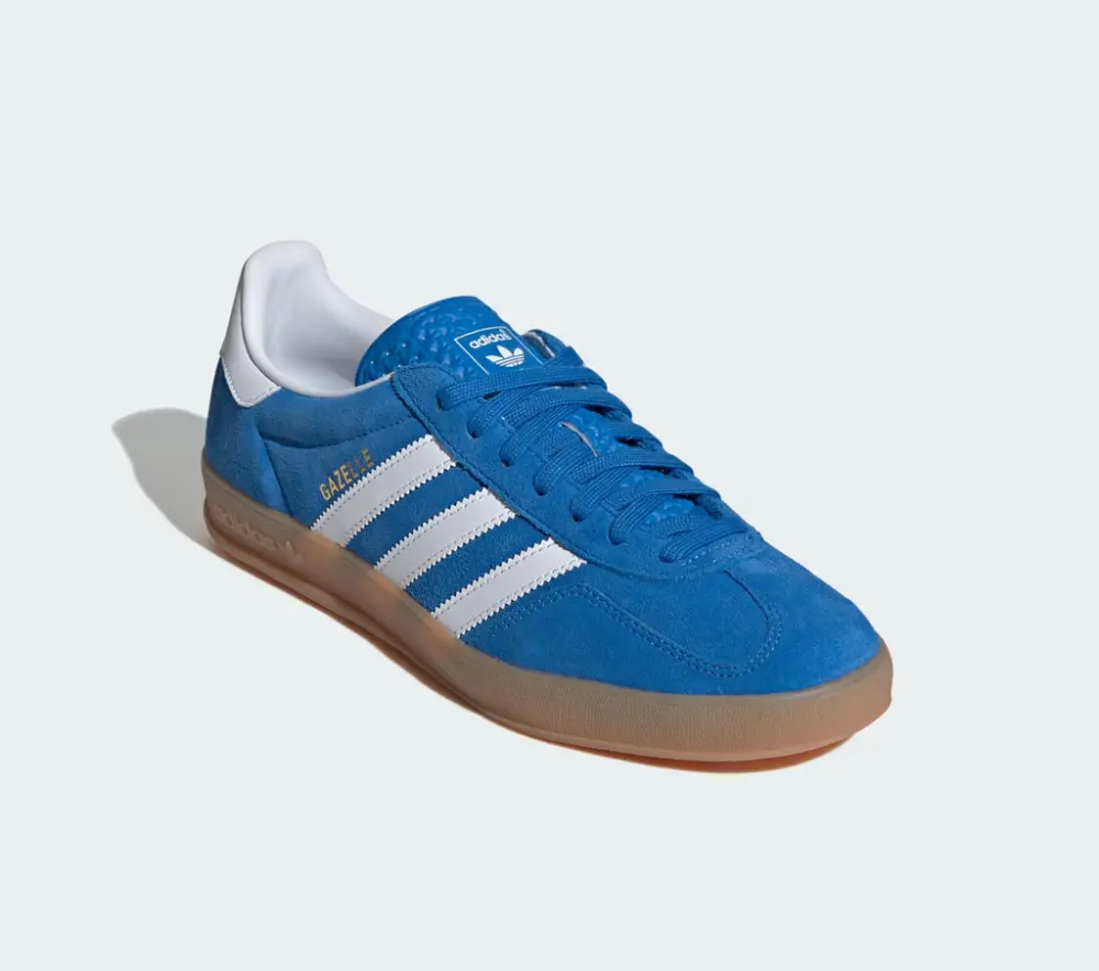 Giày adidas Originals Gazelle Indoor 'Blue Bird' JI2061 - Ảnh 3