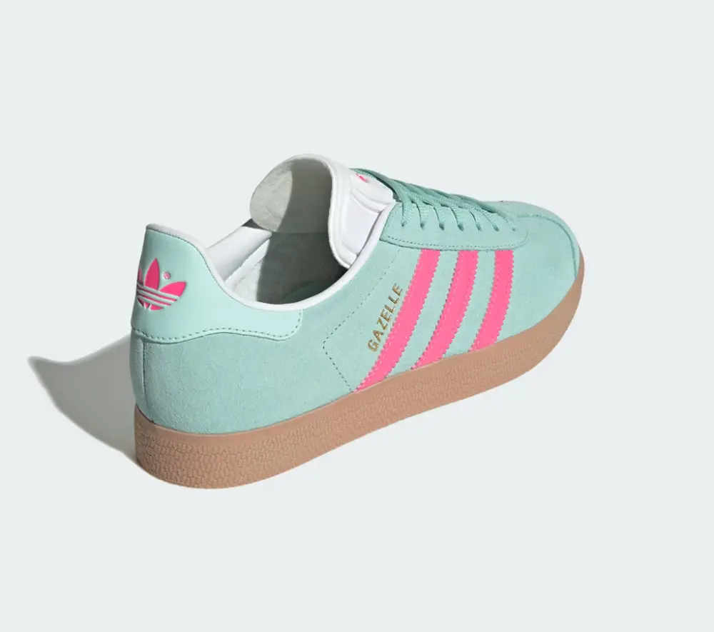 Giày adidas Originals Gazelle 'Semi Flash Aqua' JI1375 - Ảnh 4