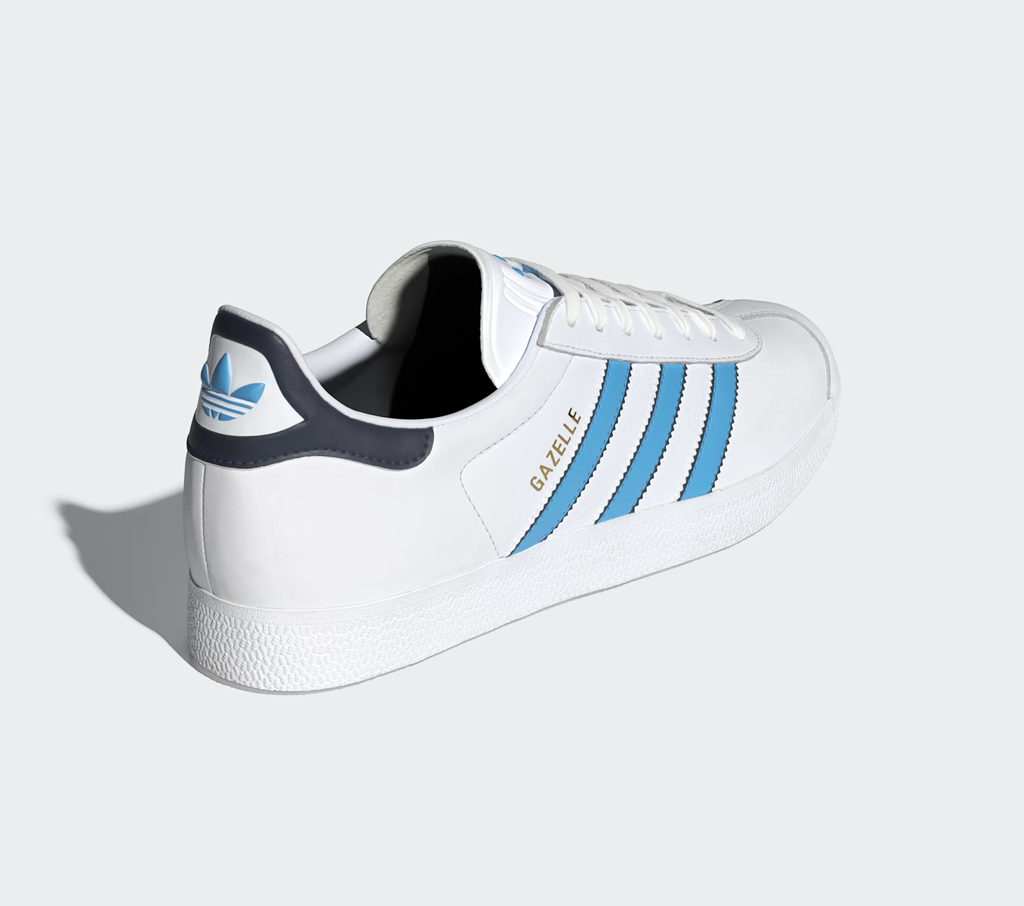 Giày adidas Originals Gazelle 'Semi Blue Burst' IG6210 - Ảnh 4