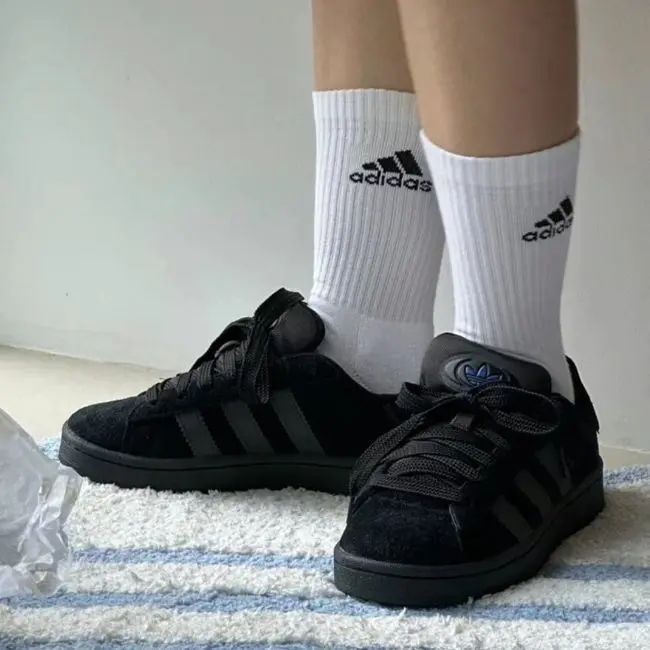 Giày Adidas Campus 00s ‘Black’ ID2064 - Ảnh 3