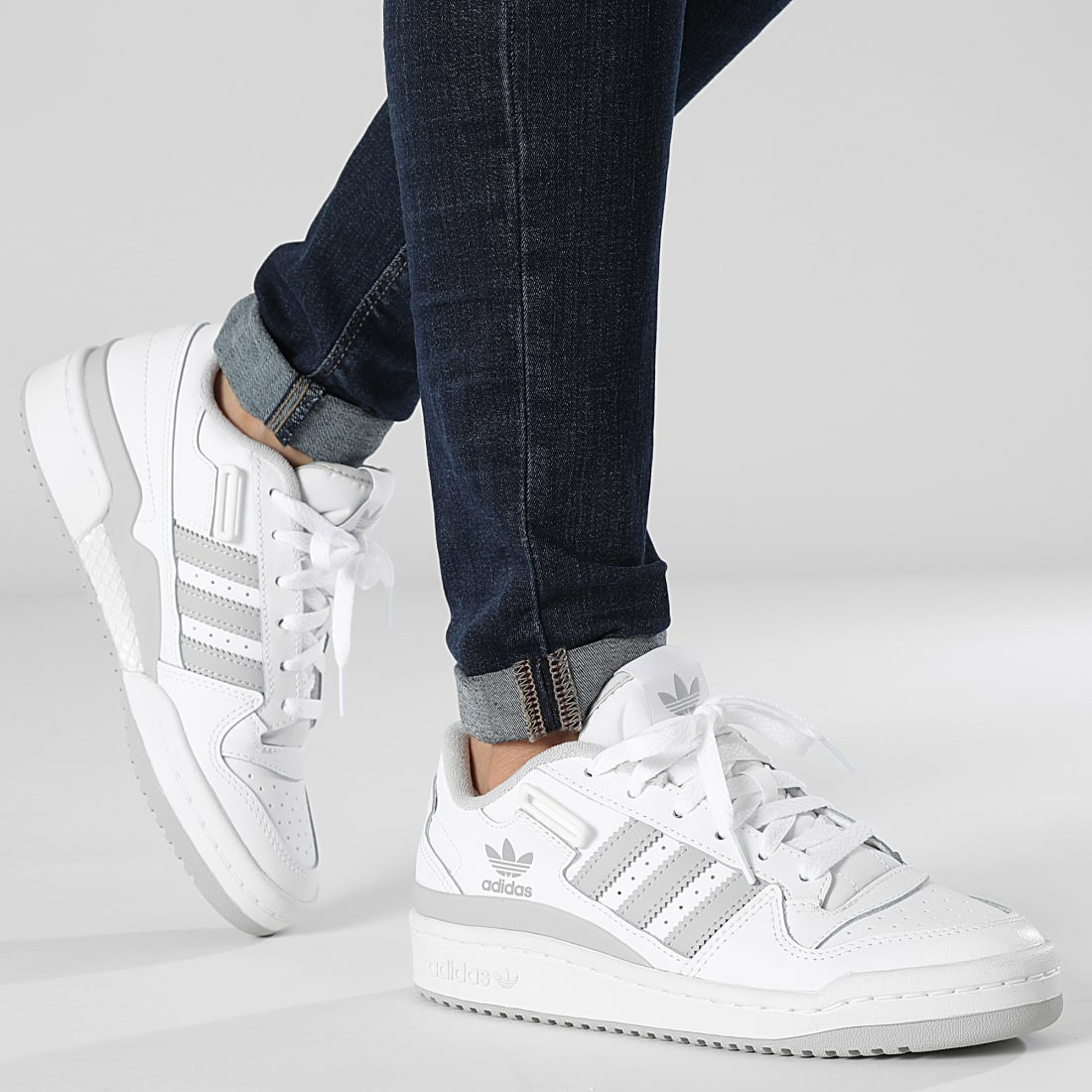 Giày Adidas Forum Low ‘White Grey’ IF2733 - Ảnh 3