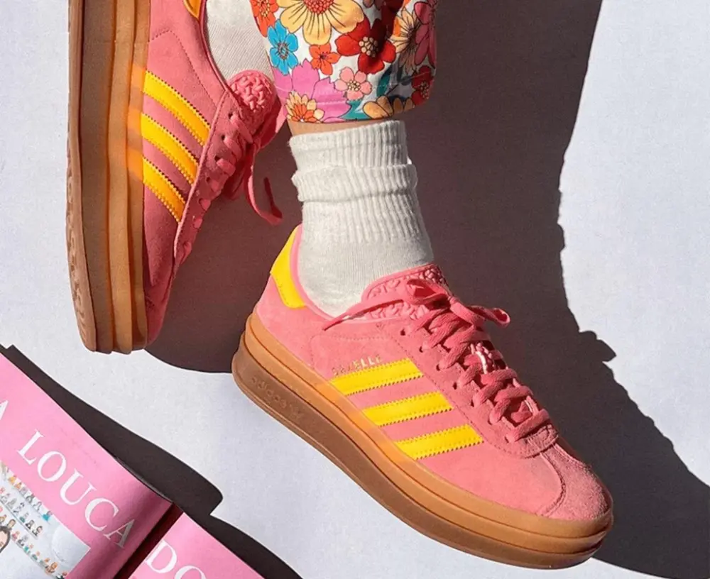 Alternative view of Giày adidas Gazelle Bold ‘Bliss Pink’ IF4498