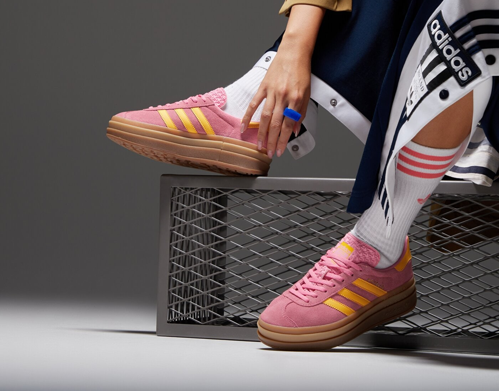 Giày adidas Gazelle Bold ‘Bliss Pink’ IF4498 - Ảnh 3