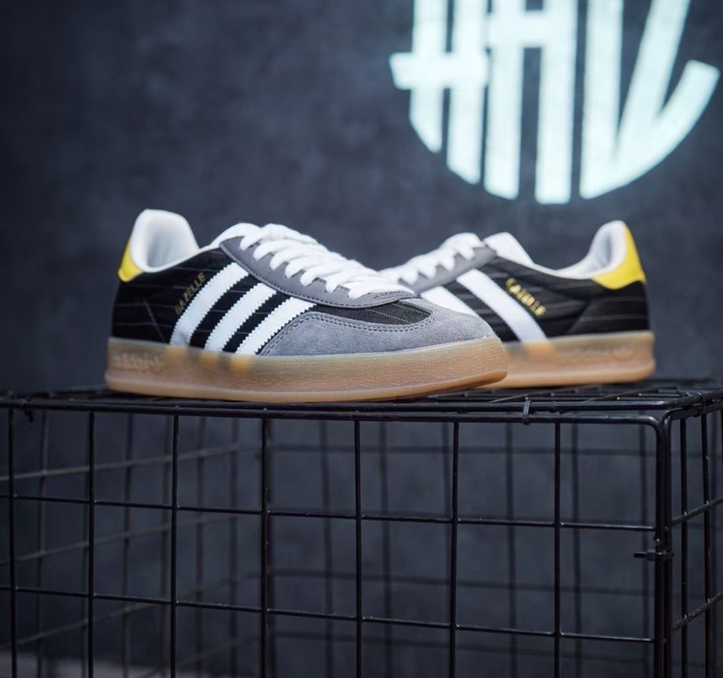 Giày Adidas Gazelle Indoor ‘Core Black’ IF9642 - Ảnh 3