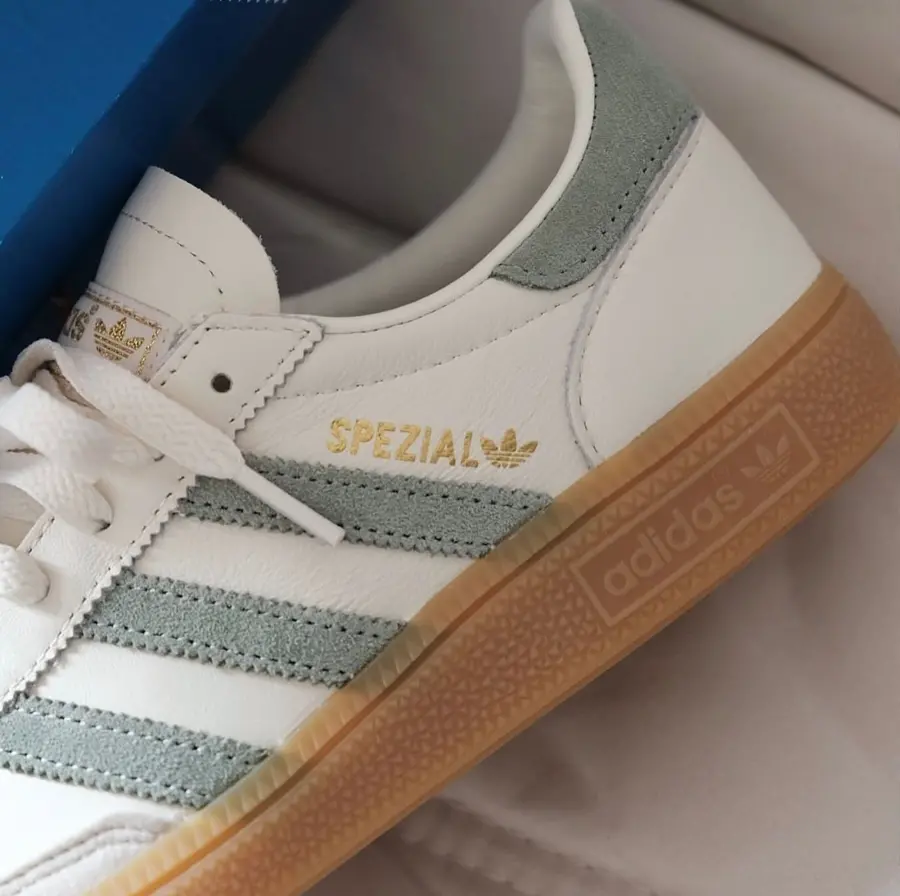 Alternative view of Giày Adidas Handball Spezial ‘Silver Green’ IF9730