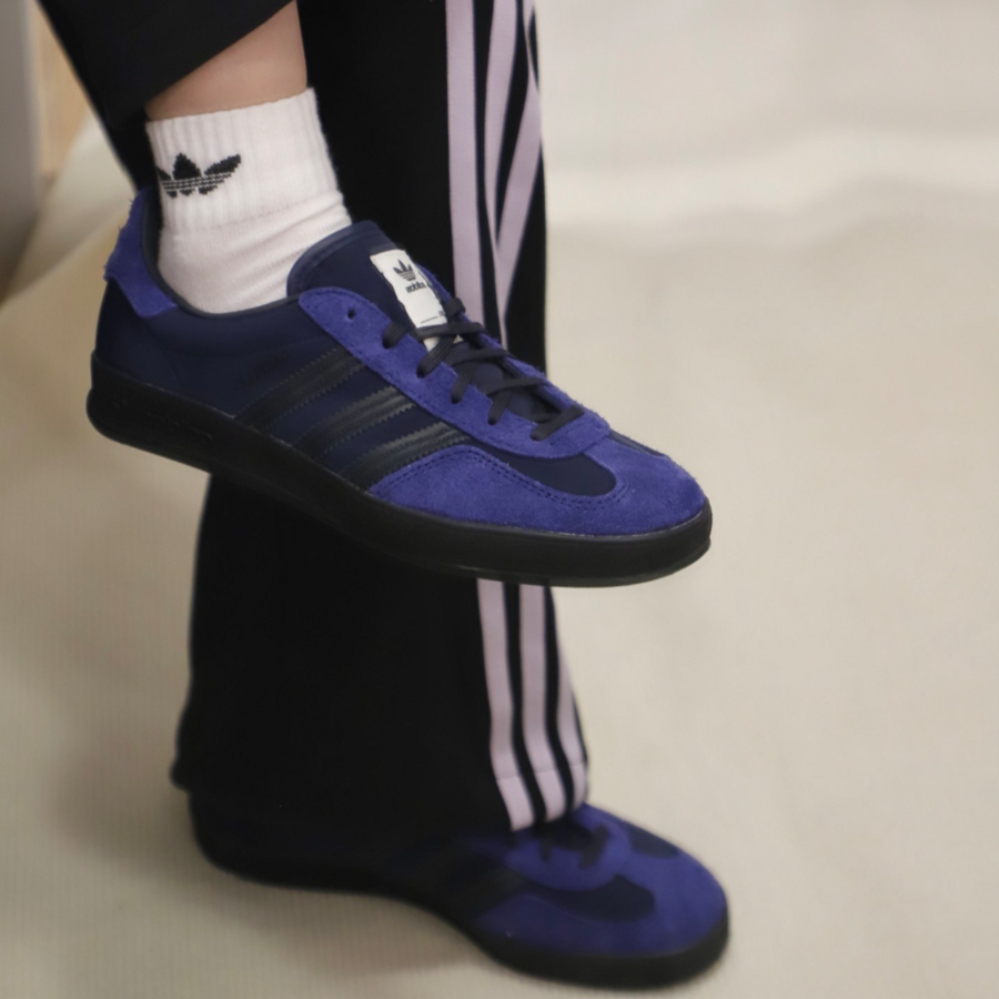 Giày Adidas Hikari Shibata x Gazelle Indoor ‘Night Indigo’ IH9986 - Ảnh 4