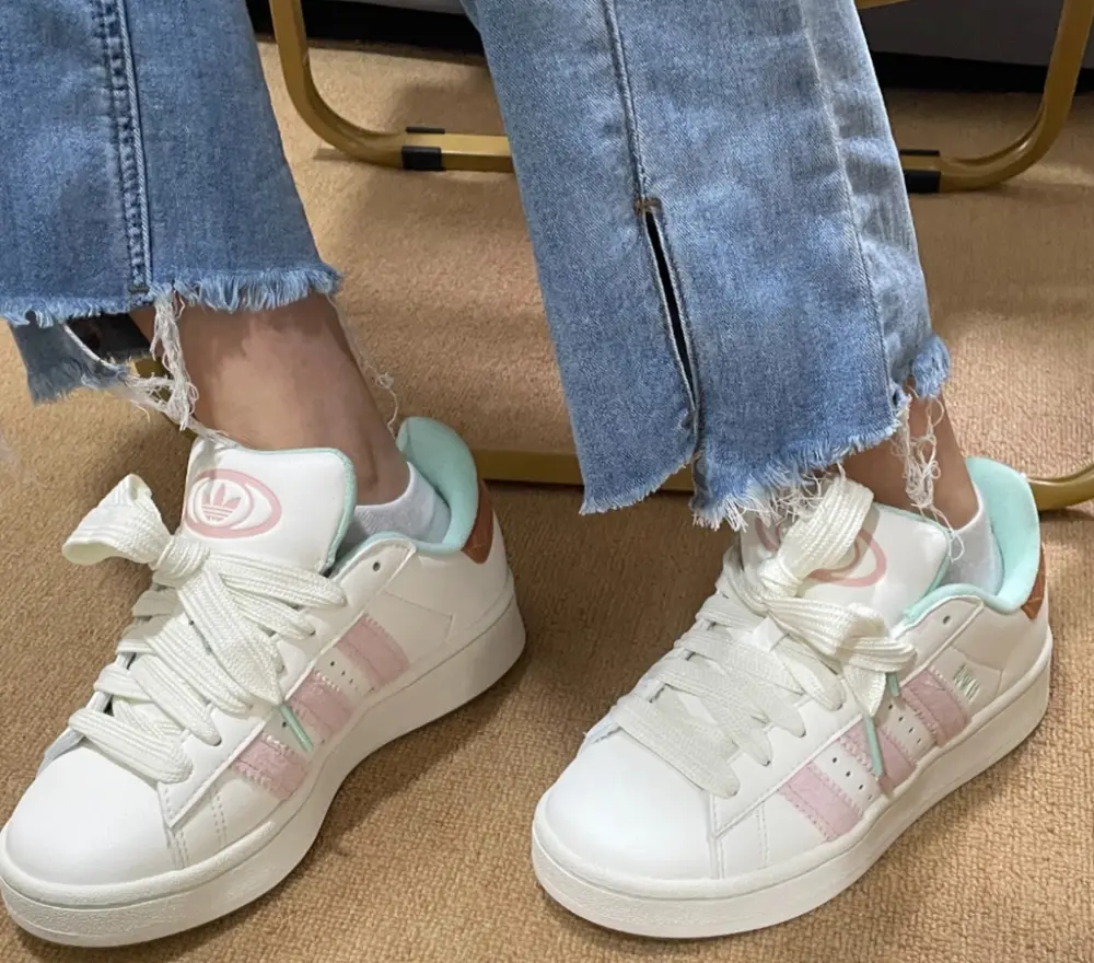 Giày adidas Originals Campus 00S W 'Sandy Pink' IH3281 - Ảnh 4