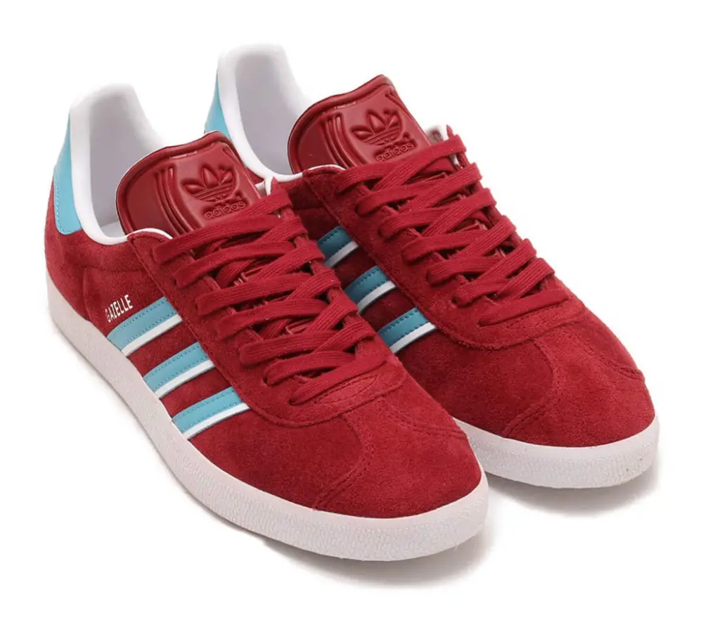 Giày adidas Originals Gazelle ‘Burgundy Preloved Blue’ IG6198 - Ảnh 4