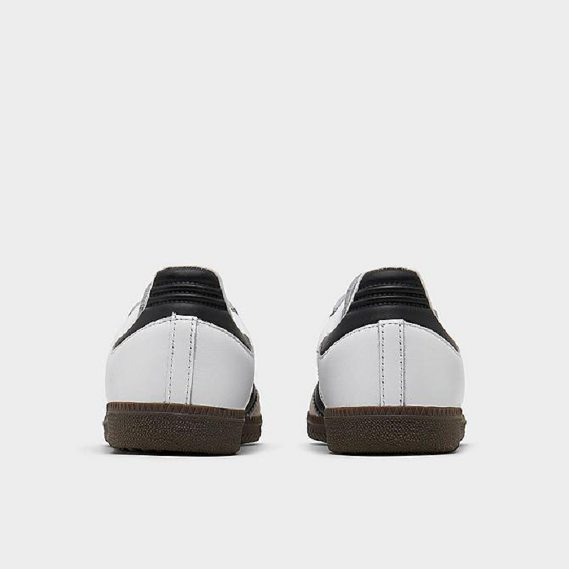 Giày Adidas Samba OG J ‘White Collegiate Navy Gum’ JI4464 - Ảnh 4