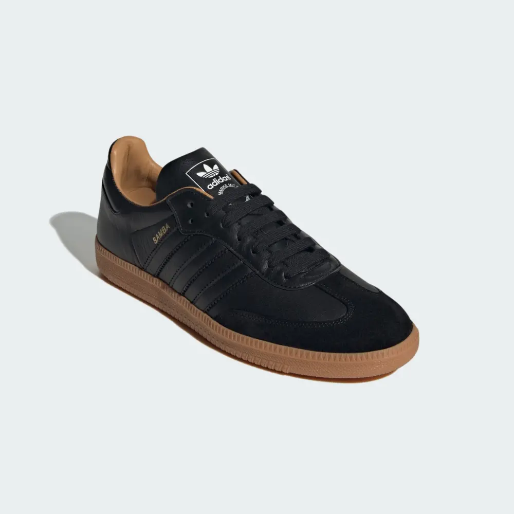 Giày Adidas Samba OG Made in Italy ‘Black Gum’ ID2864 - Ảnh 8