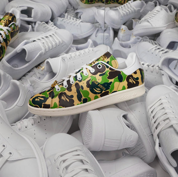 Giày Adidas Stan Smith ‘Bape ABC Camo’ IG8949 - Ảnh 4