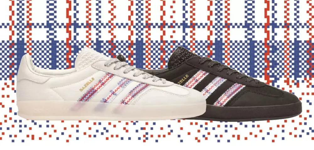 Giày Adidas x Alwayth Gazelle Indoor ‘White’ IH7608 - Ảnh 3