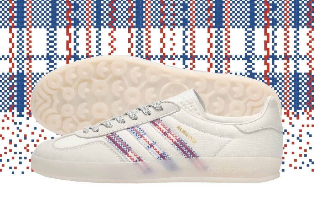 Giày Adidas x Alwayth Gazelle Indoor ‘White’ IH7608 - Ảnh 2