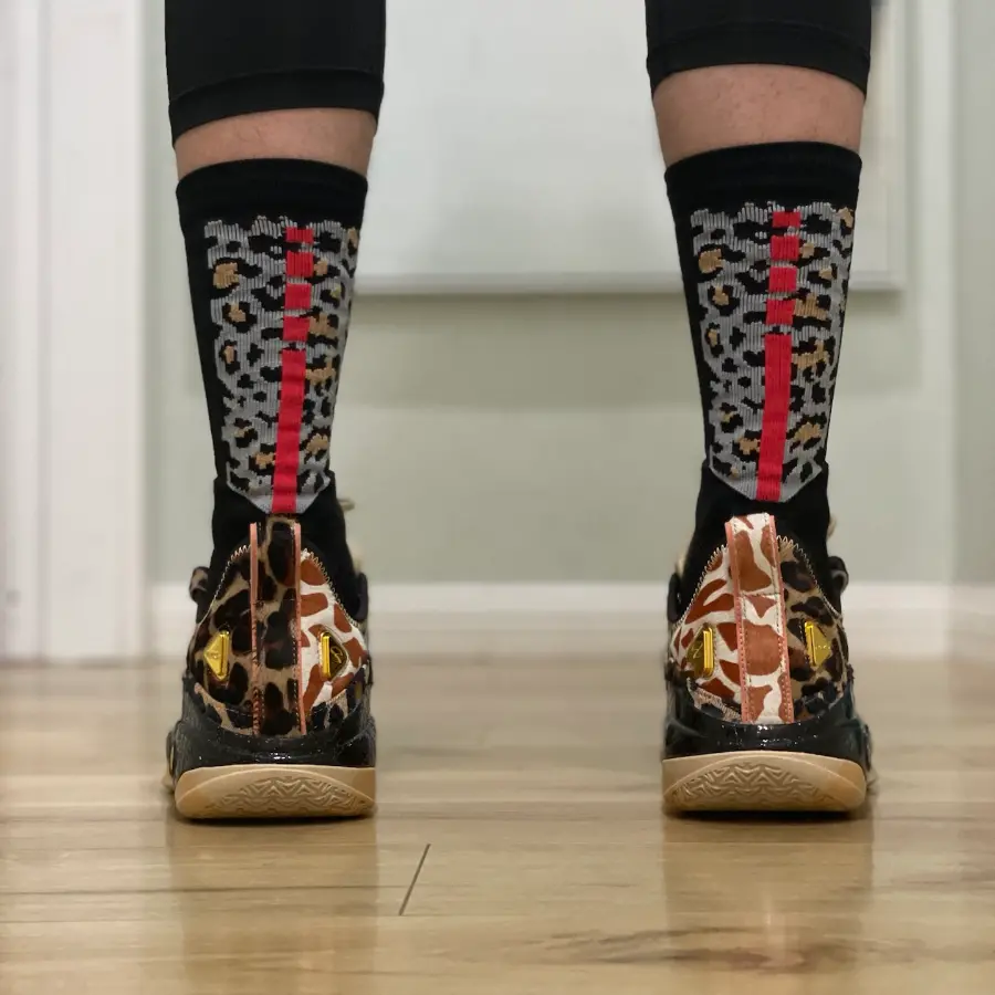 Alternative view of Giày Anta Kyrie Irving x Shock Wave 5 Pro ‘Feline’ 112411111-3