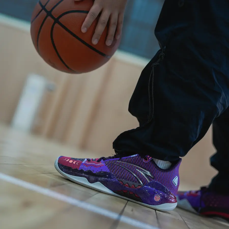 Alternative view of Giày Anta Kyrie Irving x Shock Wave 5 Pro ‘Moon’ 112411111S-1
