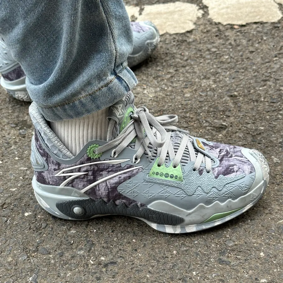 Giày Anta Shock Wave 5 ‘Grey’ 112341106-1 - Ảnh 4
