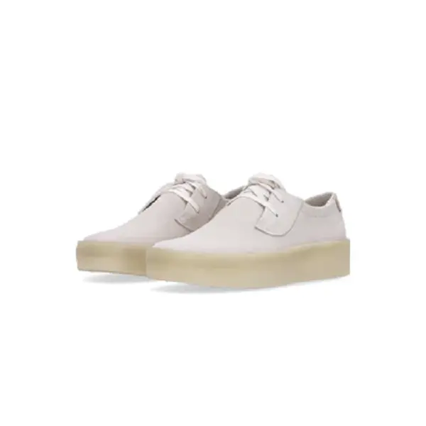 Giày Clarks Ashcott Cup Off ‘White’ 26172515 - Ảnh 3