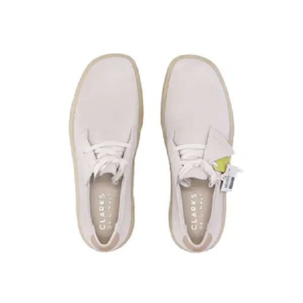 Giày Clarks Ashcott Cup Off ‘White’ 26172515 - Ảnh 5