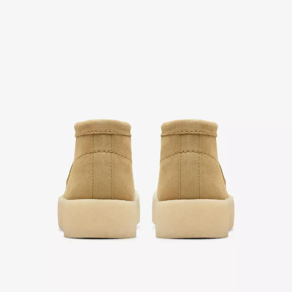Giày Clarks Originals Wallabee Cup Boot ‘Beige’ 26173316 - Ảnh 3