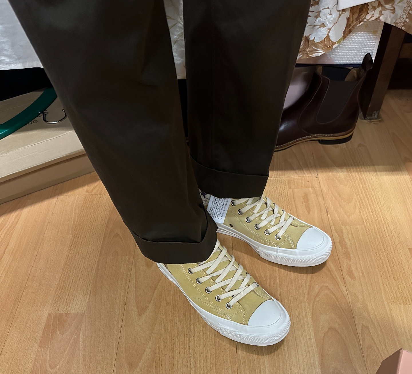 Giày Converse Addict Chuck Taylor ‘Beige Suede’ 1CL446 - Ảnh 7